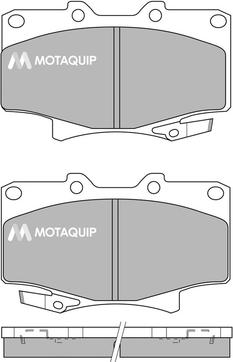 Motaquip LVXL453 - Тормозные колодки, дисковые, комплект autosila-amz.com