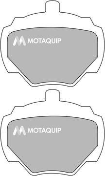 Motaquip LVXL452 - Тормозные колодки, дисковые, комплект autosila-amz.com
