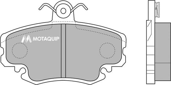 Motaquip LVXL413 - Тормозные колодки, дисковые, комплект autosila-amz.com