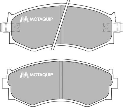 Motaquip LVXL435 - Тормозные колодки, дисковые, комплект autosila-amz.com