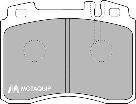 Motaquip LVXL437 - Тормозные колодки, дисковые, комплект autosila-amz.com