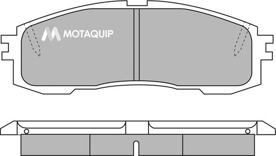 Motaquip LVXL472 - Тормозные колодки, дисковые, комплект autosila-amz.com