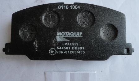 Motaquip LVXL559 - Тормозные колодки, дисковые, комплект autosila-amz.com