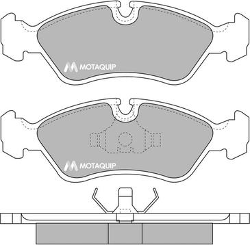 Motaquip LVXL534 - Тормозные колодки, дисковые, комплект autosila-amz.com