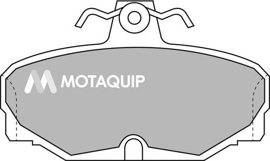 Motaquip LVXL520 - Тормозные колодки, дисковые, комплект autosila-amz.com