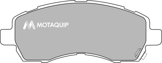 Motaquip LVXL576 - Тормозные колодки, дисковые, комплект autosila-amz.com