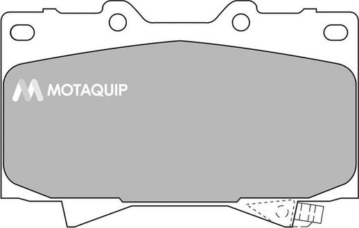 Motaquip LVXL570 - Тормозные колодки, дисковые, комплект autosila-amz.com
