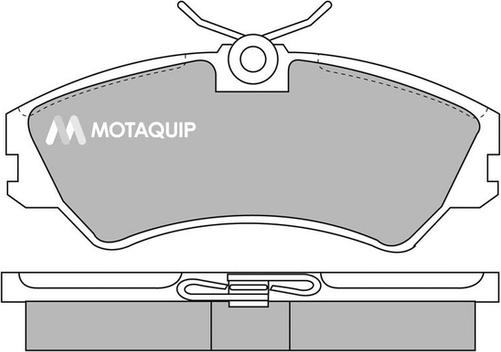 Motaquip LVXL695 - Тормозные колодки, дисковые, комплект autosila-amz.com