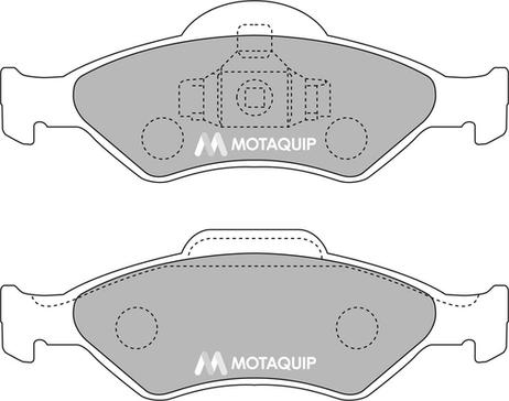 Motaquip LVXL648 - Тормозные колодки, дисковые, комплект autosila-amz.com