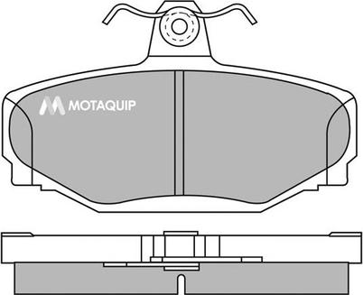 Motaquip LVXL619 - Тормозные колодки, дисковые, комплект autosila-amz.com