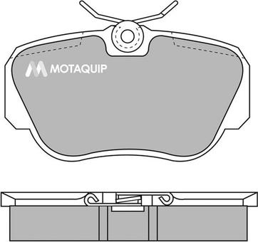 Motaquip LVXL616 - Тормозные колодки, дисковые, комплект autosila-amz.com