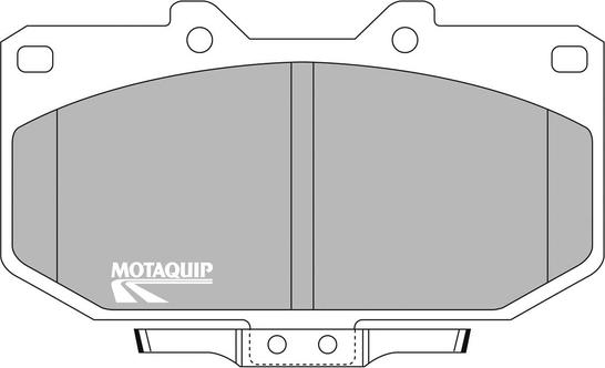 Motaquip LVXL610 - Тормозные колодки, дисковые, комплект autosila-amz.com