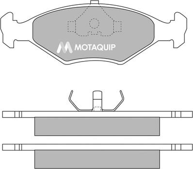 Motaquip LVXL198 - Тормозные колодки, дисковые, комплект autosila-amz.com