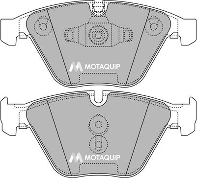 Motaquip LVXL1411 - Тормозные колодки, дисковые, комплект autosila-amz.com