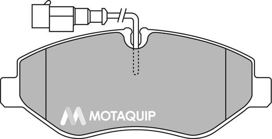 Motaquip LVXL1434 - Тормозные колодки, дисковые, комплект autosila-amz.com