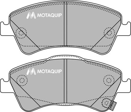 Motaquip LVXL1432 - Тормозные колодки, дисковые, комплект autosila-amz.com