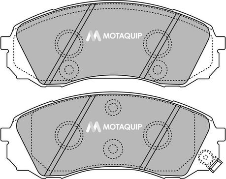 Motaquip LVXL1420 - Тормозные колодки, дисковые, комплект autosila-amz.com