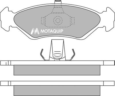 Motaquip LVXL154 - Тормозные колодки, дисковые, комплект autosila-amz.com