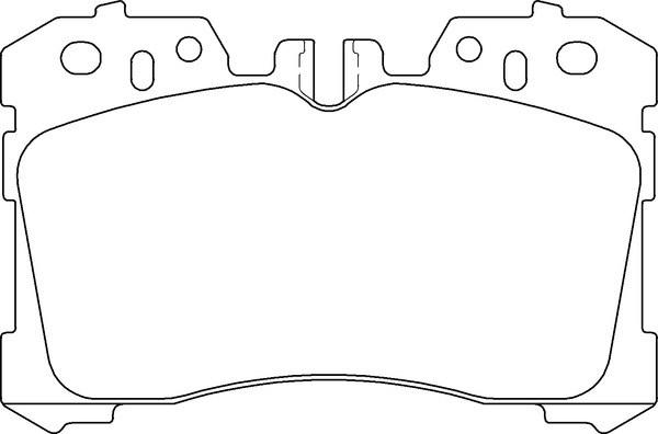 Motaquip LVXL1648 - Тормозные колодки, дисковые, комплект autosila-amz.com