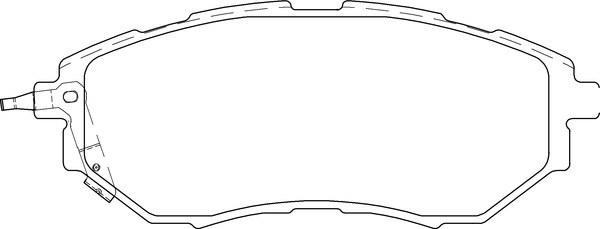 Motaquip LVXL1647 - Тормозные колодки, дисковые, комплект autosila-amz.com