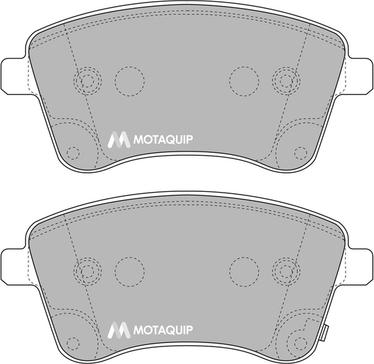 Motaquip LVXL1679 - Тормозные колодки, дисковые, комплект autosila-amz.com