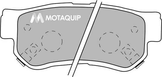 Motaquip LVXL1049 - Тормозные колодки, дисковые, комплект autosila-amz.com