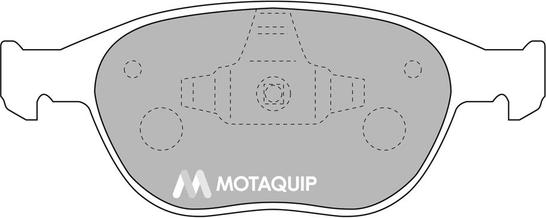 Motaquip LVXL1046 - Тормозные колодки, дисковые, комплект autosila-amz.com