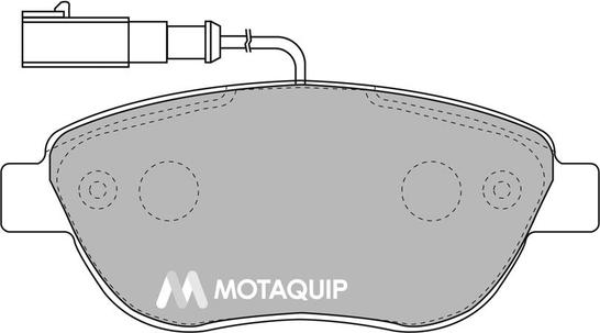 Motaquip LVXL1040 - Тормозные колодки, дисковые, комплект autosila-amz.com