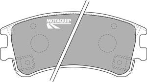 Motaquip LVXL1064 - Тормозные колодки, дисковые, комплект autosila-amz.com