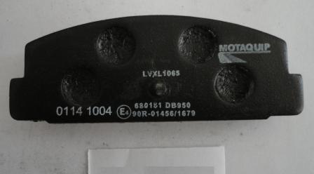Motaquip LVXL1065 - Тормозные колодки, дисковые, комплект autosila-amz.com