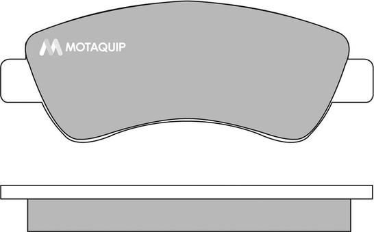 Motaquip LVXL1006 - Тормозные колодки, дисковые, комплект autosila-amz.com