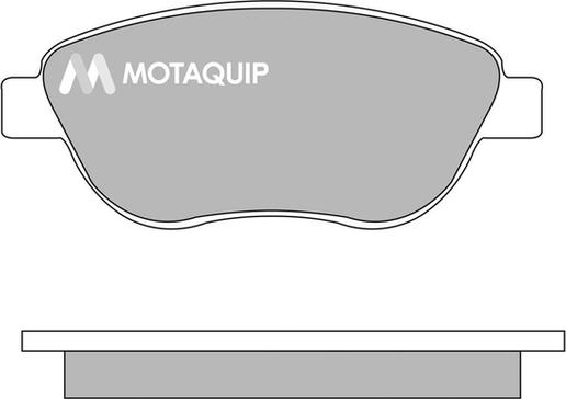 Motaquip LVXL1007 - Тормозные колодки, дисковые, комплект autosila-amz.com