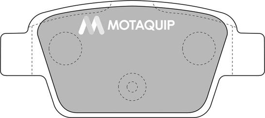 Motaquip LVXL1037 - Тормозные колодки, дисковые, комплект autosila-amz.com