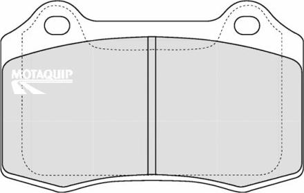 Motaquip LVXL1196 - Тормозные колодки, дисковые, комплект autosila-amz.com