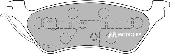 Motaquip LVXL1144 - Тормозные колодки, дисковые, комплект autosila-amz.com