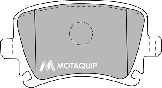 Motaquip LVXL1141 - Тормозные колодки, дисковые, комплект autosila-amz.com