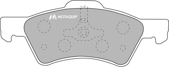 Motaquip LVXL1143 - Тормозные колодки, дисковые, комплект autosila-amz.com