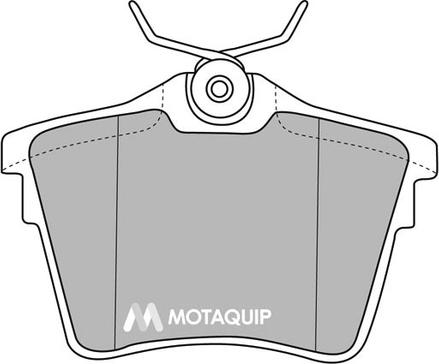 Motaquip LVXL1163 - Тормозные колодки, дисковые, комплект autosila-amz.com