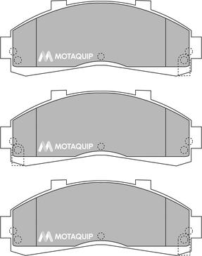 Motaquip LVXL1183 - Тормозные колодки, дисковые, комплект autosila-amz.com