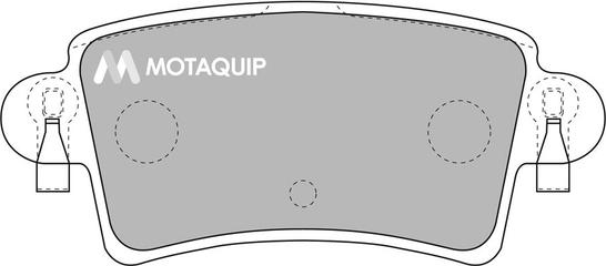 Motaquip LVXL1121 - Тормозные колодки, дисковые, комплект autosila-amz.com