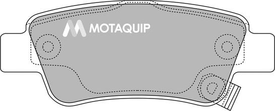 Motaquip LVXL1399 - Тормозные колодки, дисковые, комплект autosila-amz.com