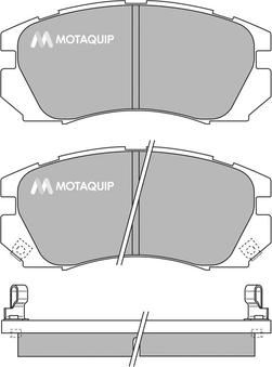 Motaquip LVXL134 - Тормозные колодки, дисковые, комплект autosila-amz.com
