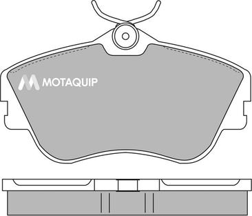 Motaquip LVXL135 - Тормозные колодки, дисковые, комплект autosila-amz.com