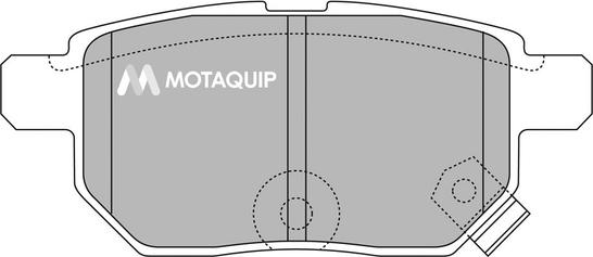 Motaquip LVXL1363 - Тормозные колодки, дисковые, комплект autosila-amz.com