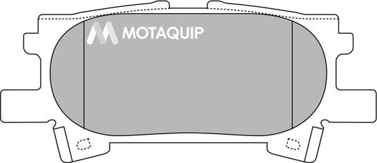Motaquip LVXL1367 - Тормозные колодки, дисковые, комплект autosila-amz.com