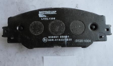 Motaquip LVXL1306 - Тормозные колодки, дисковые, комплект autosila-amz.com
