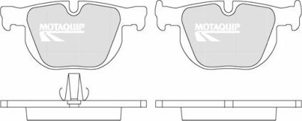 Motaquip LVXL1308 - Тормозные колодки, дисковые, комплект autosila-amz.com