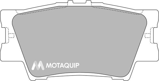 Motaquip LVXL1307 - Тормозные колодки, дисковые, комплект autosila-amz.com