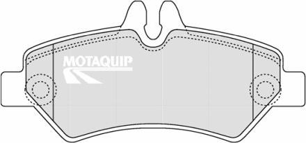 Motaquip LVXL1312 - Тормозные колодки, дисковые, комплект autosila-amz.com