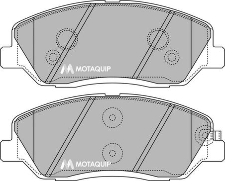 Motaquip LVXL1388 - Тормозные колодки, дисковые, комплект autosila-amz.com